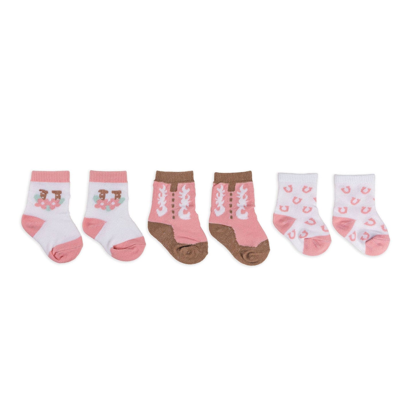 Baby Socks Trio Bloomin' Boot (3-12M)