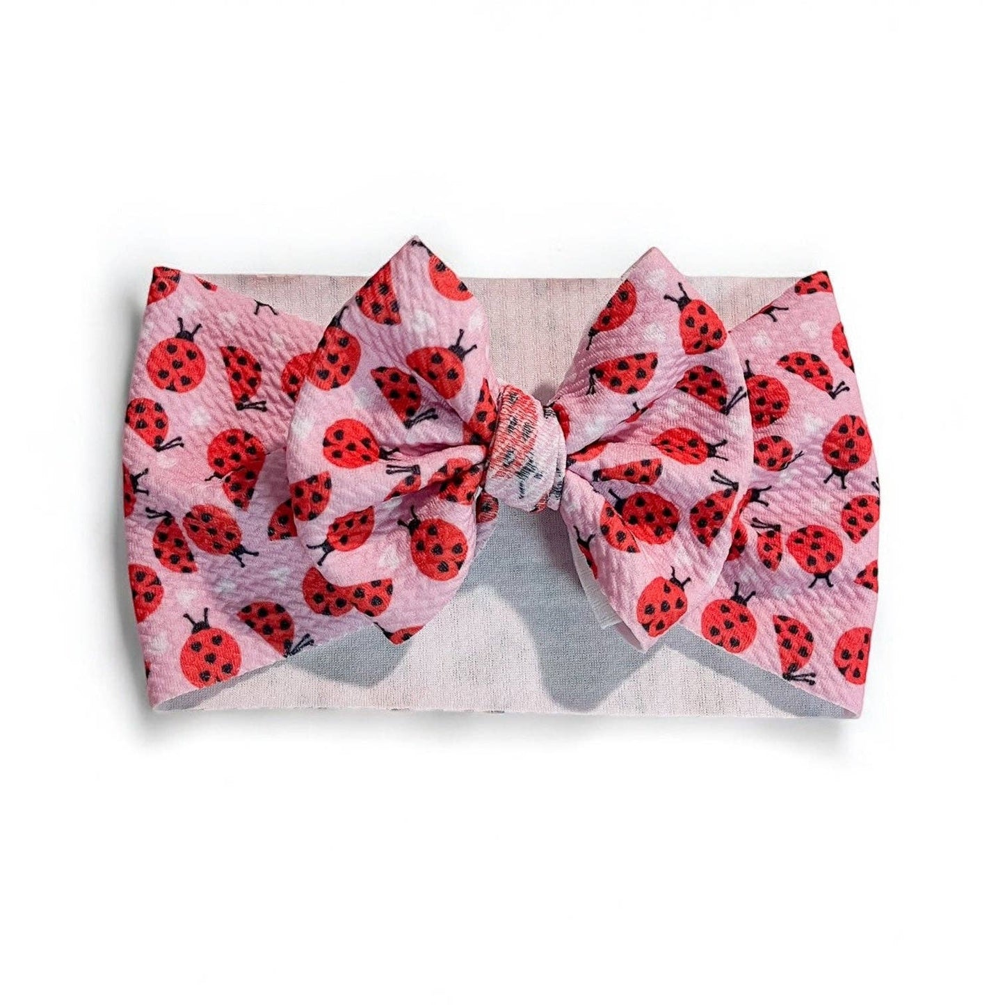 Ladybug Baby Headwrap Bow