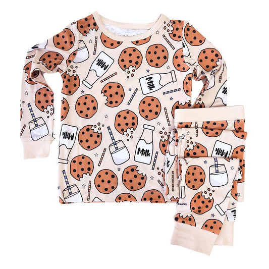 Bamboo Kids' Two Piece Set | Milk & Cookies