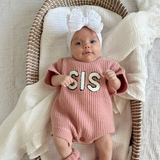 SpearmintLOVE Sis Sweater Romper Amour