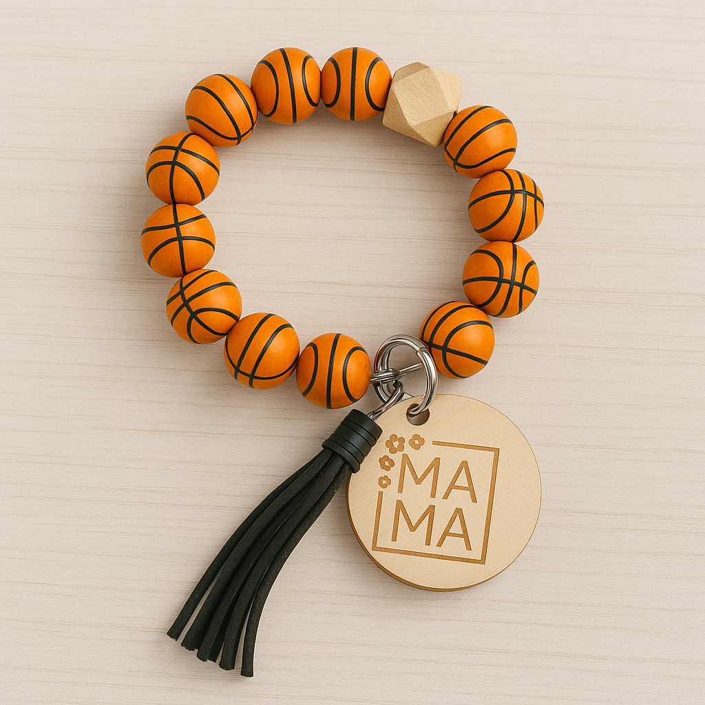 Basketball Mama Wristlet
