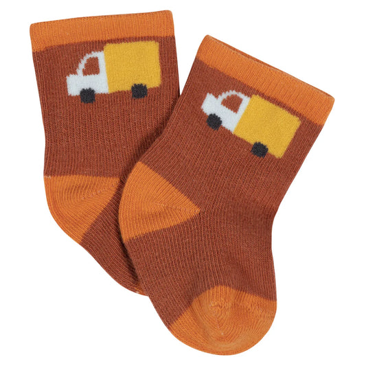 Gerber®
8-Pack Baby Boys Transportation Zone Jersey Wiggle Proof® Socks