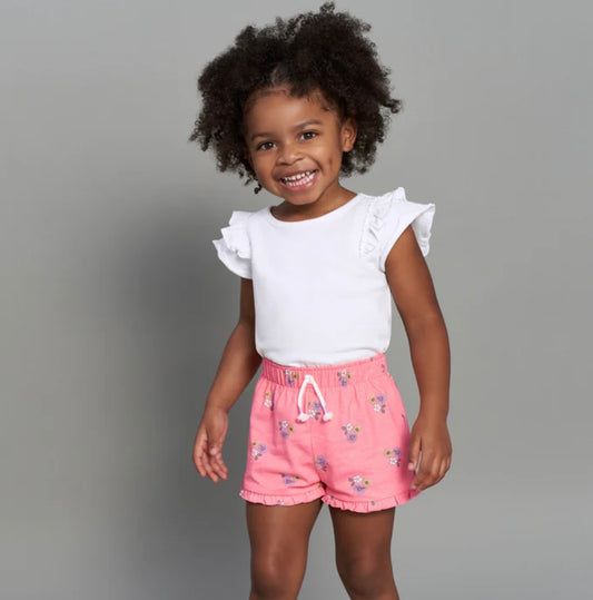 Gerber 2-Pack Baby Girls Pull-On Shorts
