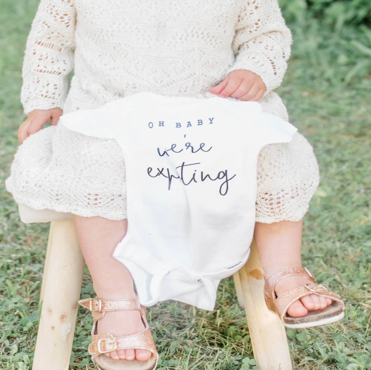 Oh Baby We're Expecting - Gerber Onesie