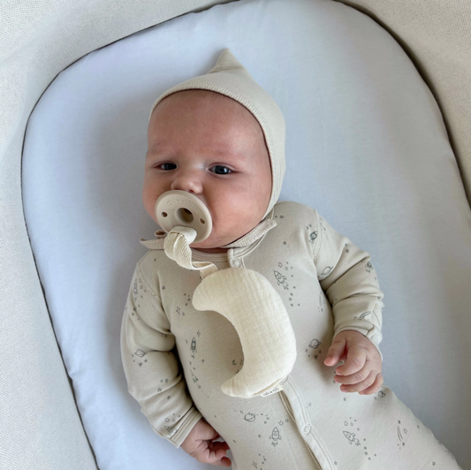 Pacifier Set Round (Oat & Coco)