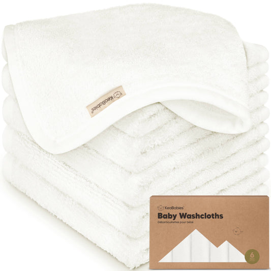 6-Pack Baby Wash Cloths