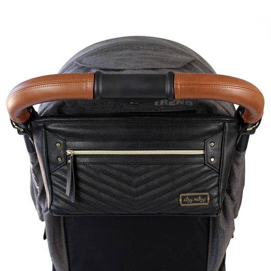 Jetsetter Black Travel Stroller + Wagon Caddy