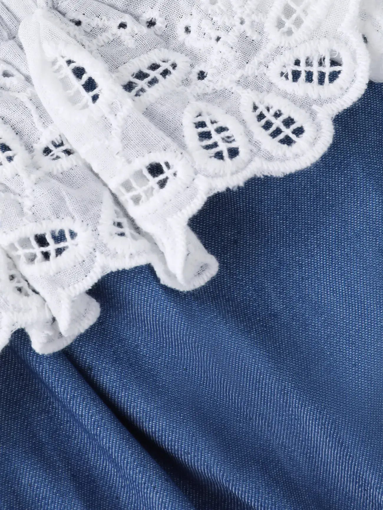 Toddler Girl Slop Denim Jumpsuit