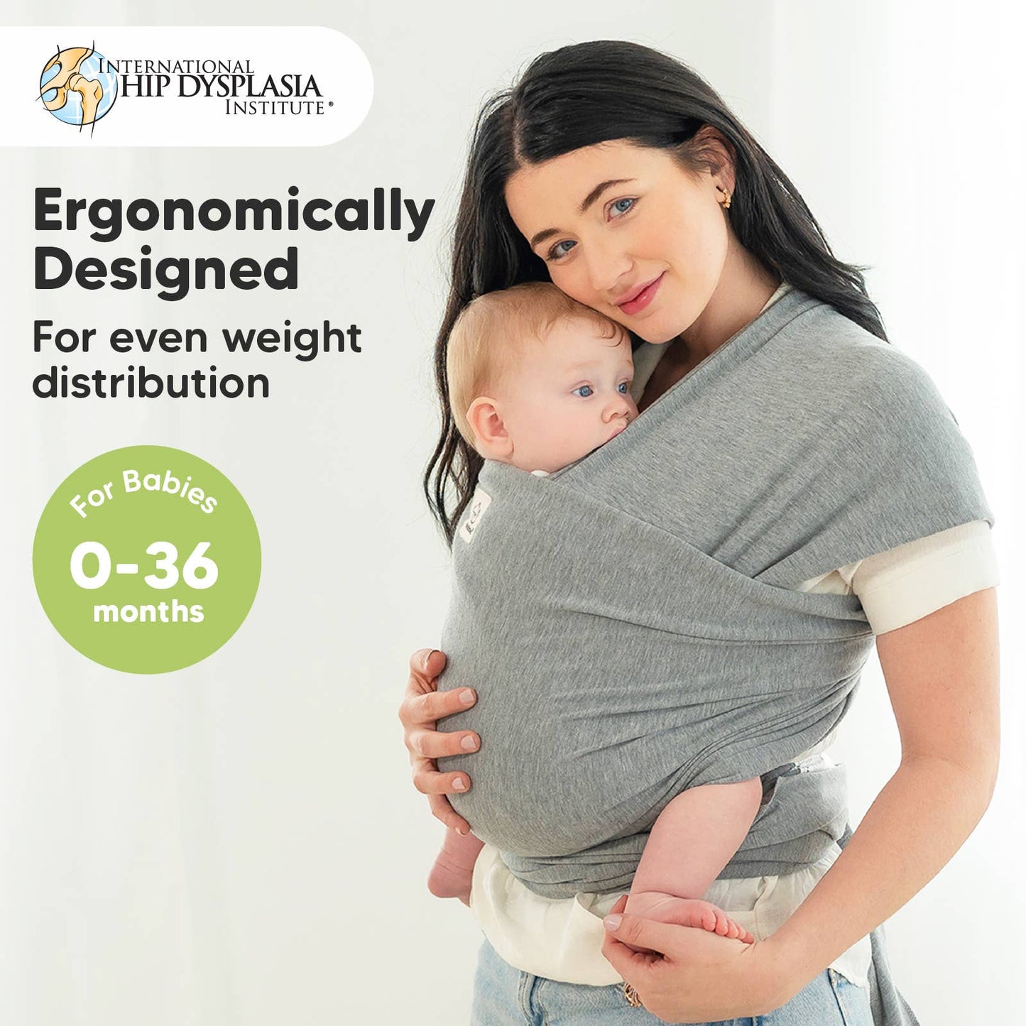 KeaBabies Original Baby Wrap Carrier