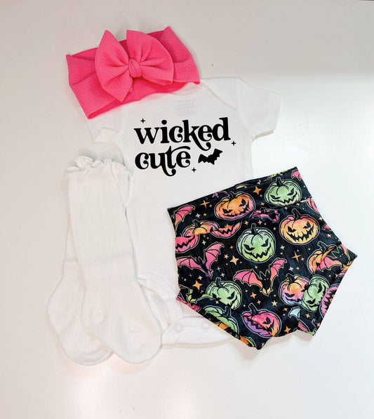 Wicked Cute Halloween Bummies Set