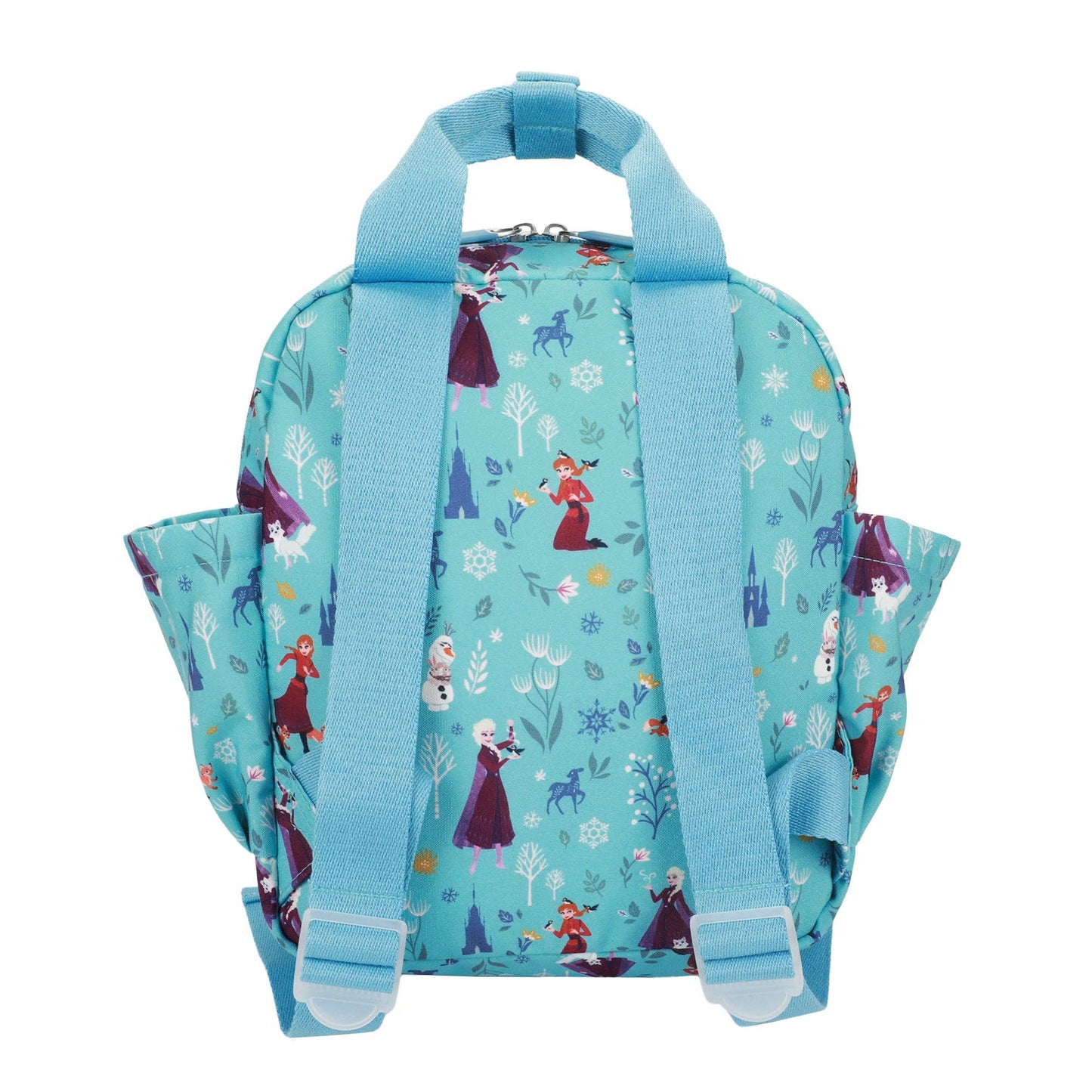 Frozen Elsa, Anna, And Olaf All-Over Print 16” Toddler Backpack