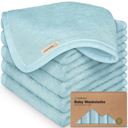 6-Pack Baby Wash Cloths