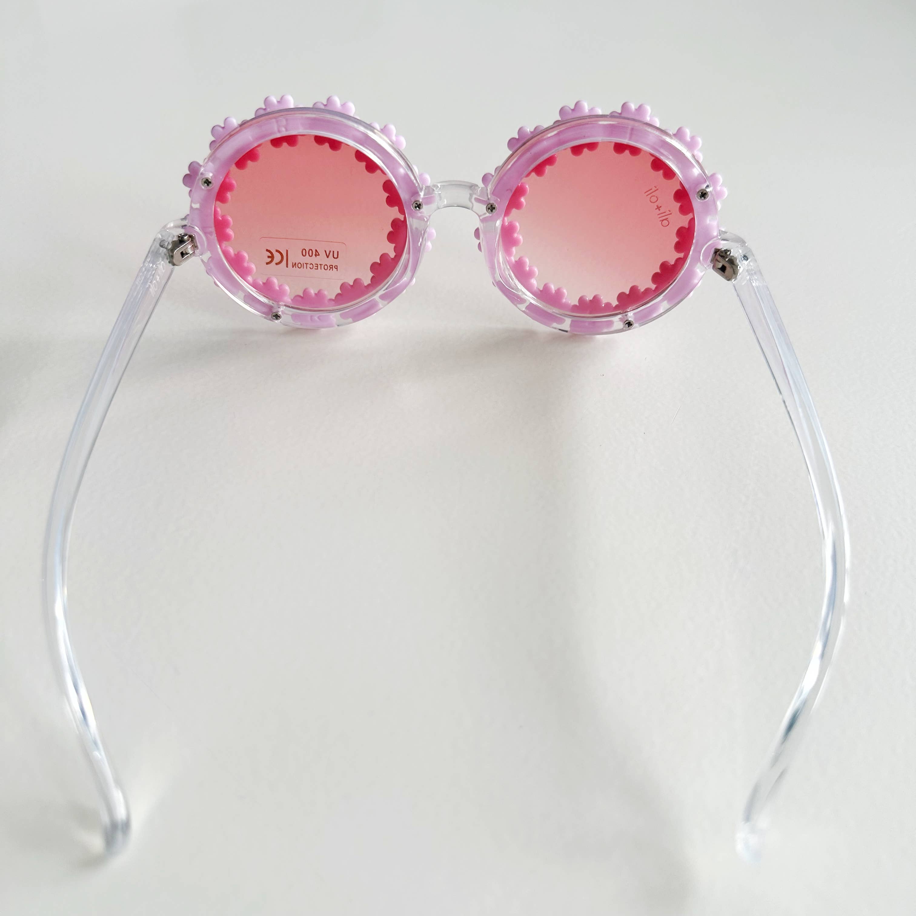 Sunglasses for Kids (Daisy Pink) Flower Frame