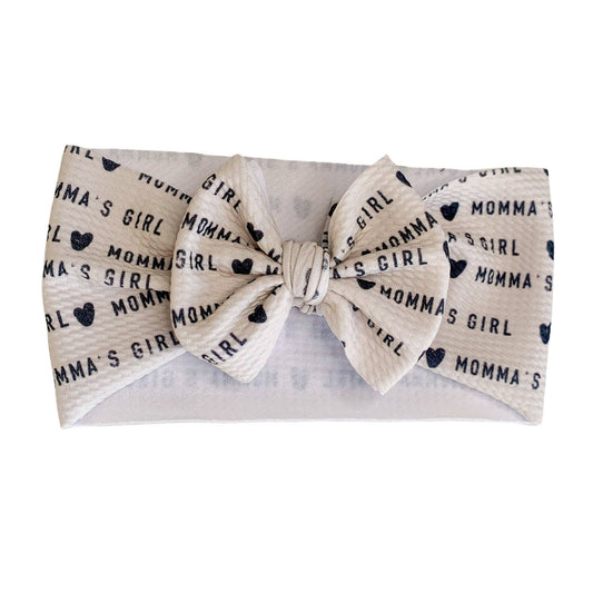 Mama's Girl Headwrap Bow