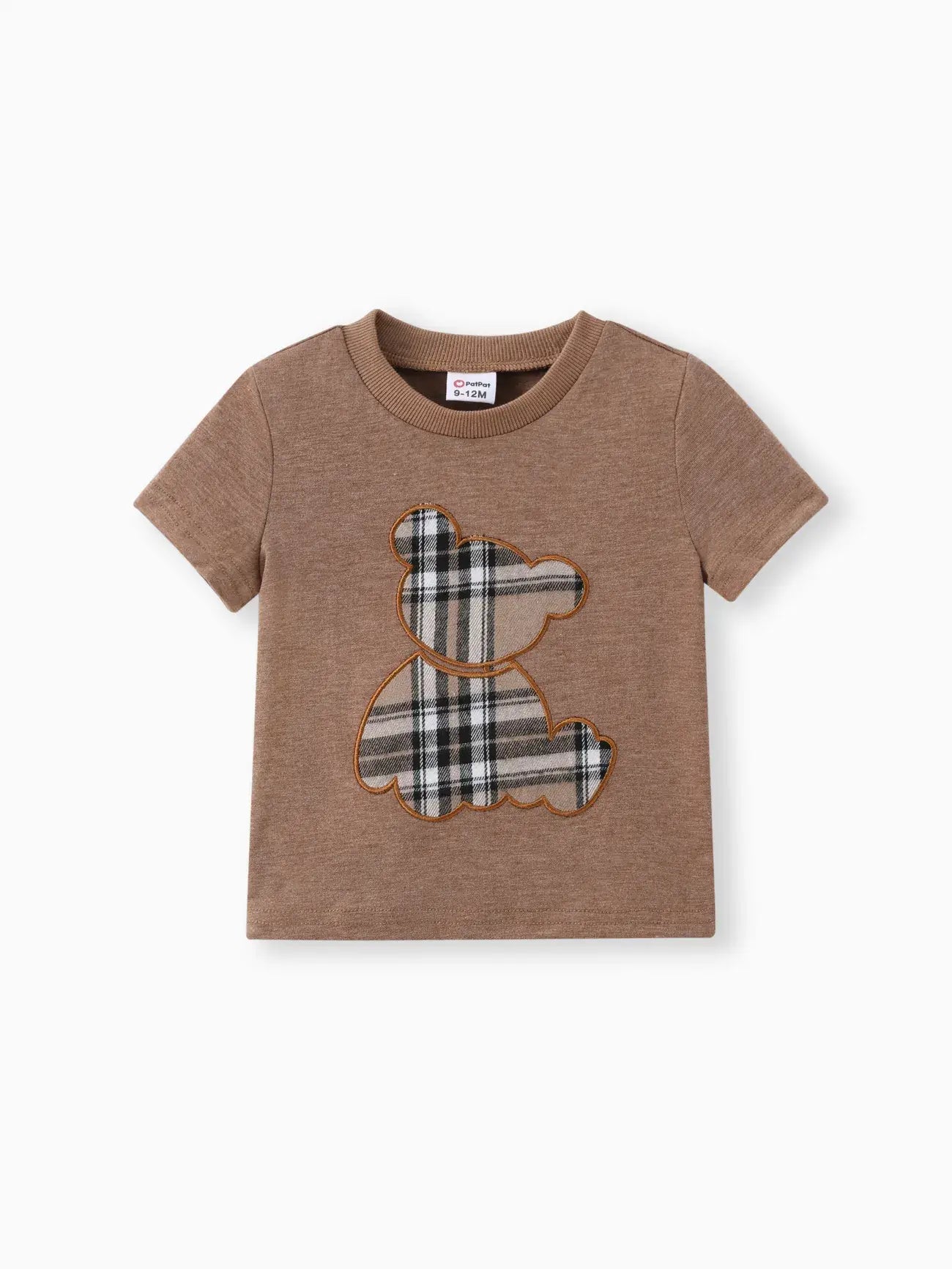 Baby Boy 2pcs Bear Style Short-sleeve Tee & Shorts Set