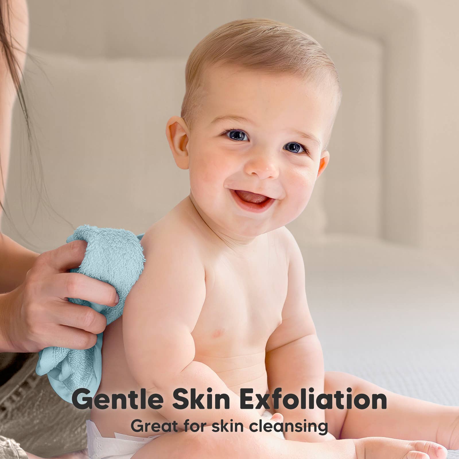 6-Pack Baby Wash Cloths