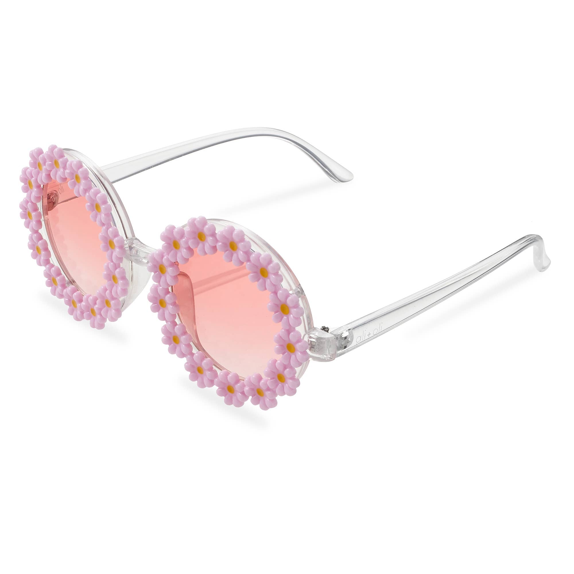 Sunglasses for Kids (Daisy Pink) Flower Frame