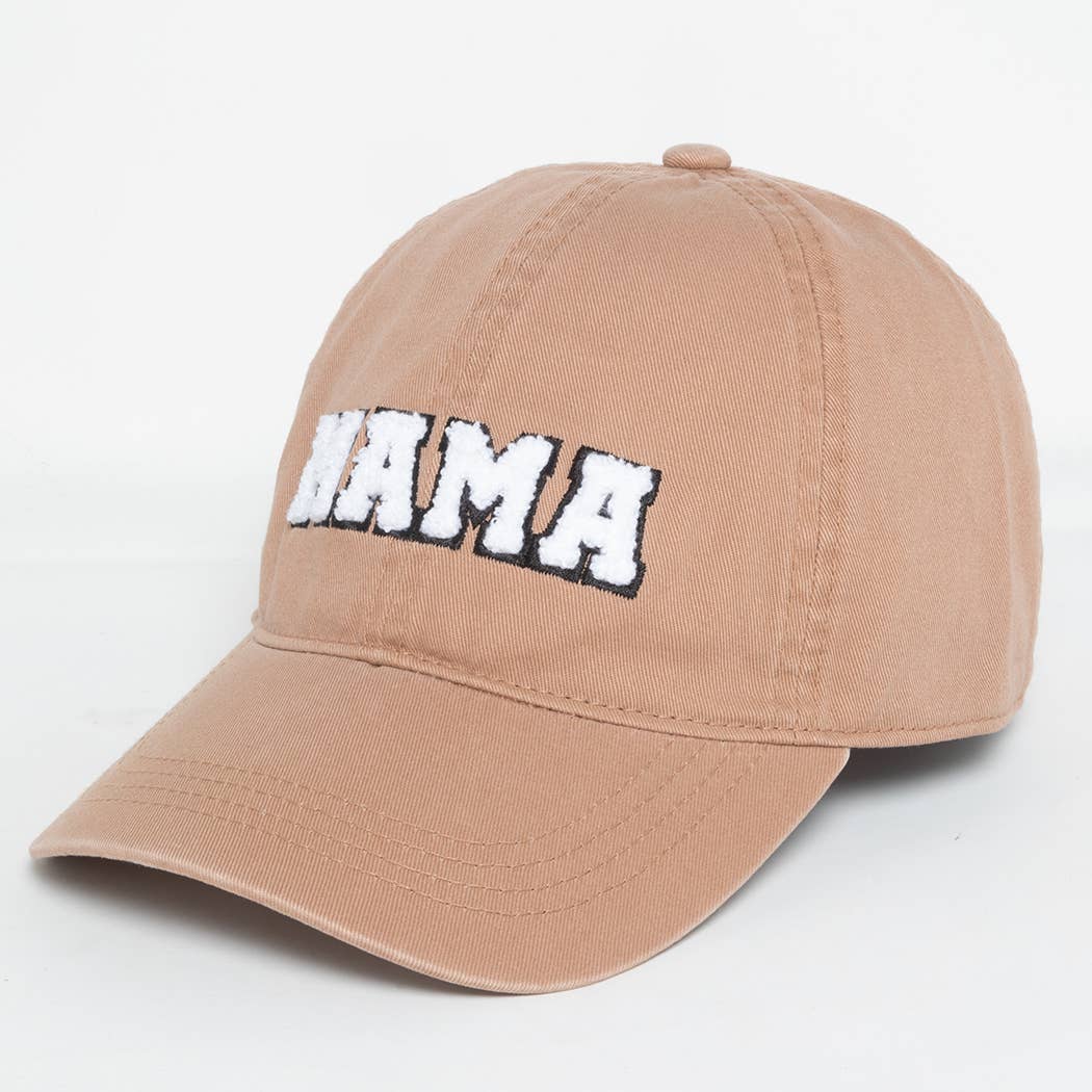 3D MAMA Embroidered Patch Cotton Baseball Cap