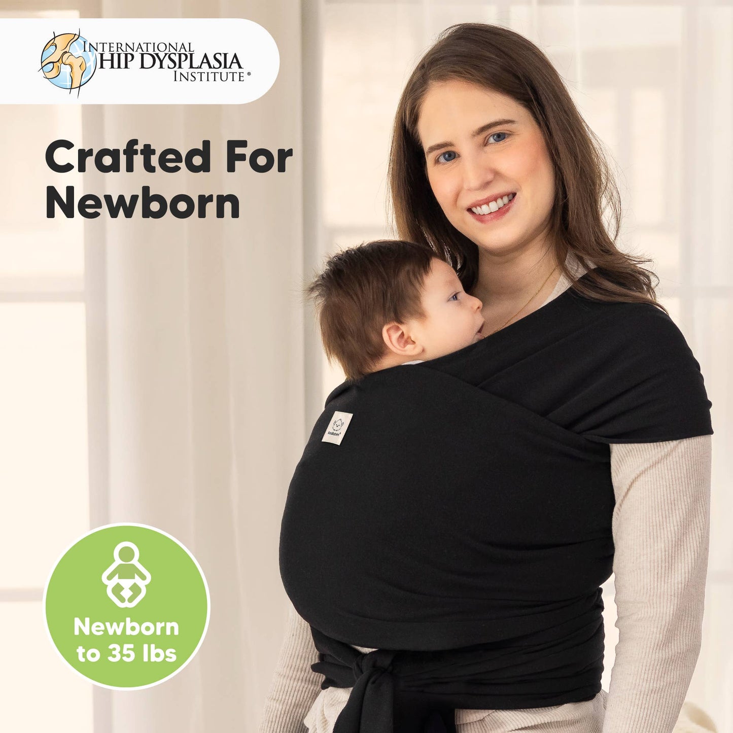 KeaBabies Original Baby Wrap Carrier