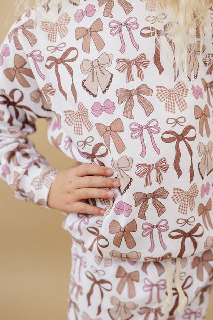 Jogger Set | Mocha Bows