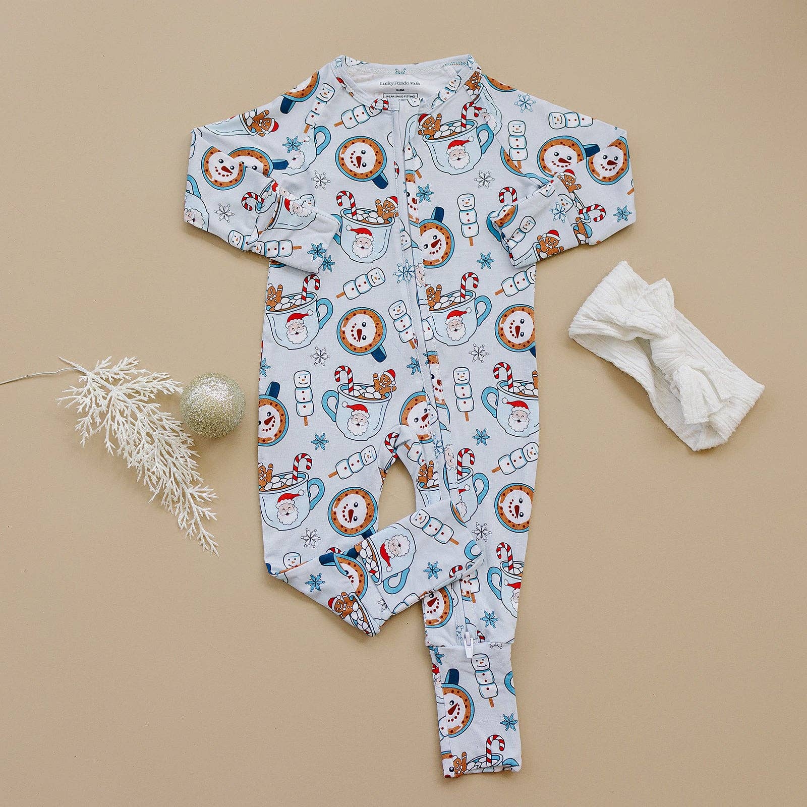 Bamboo Zip Romper | Merry Munchkins