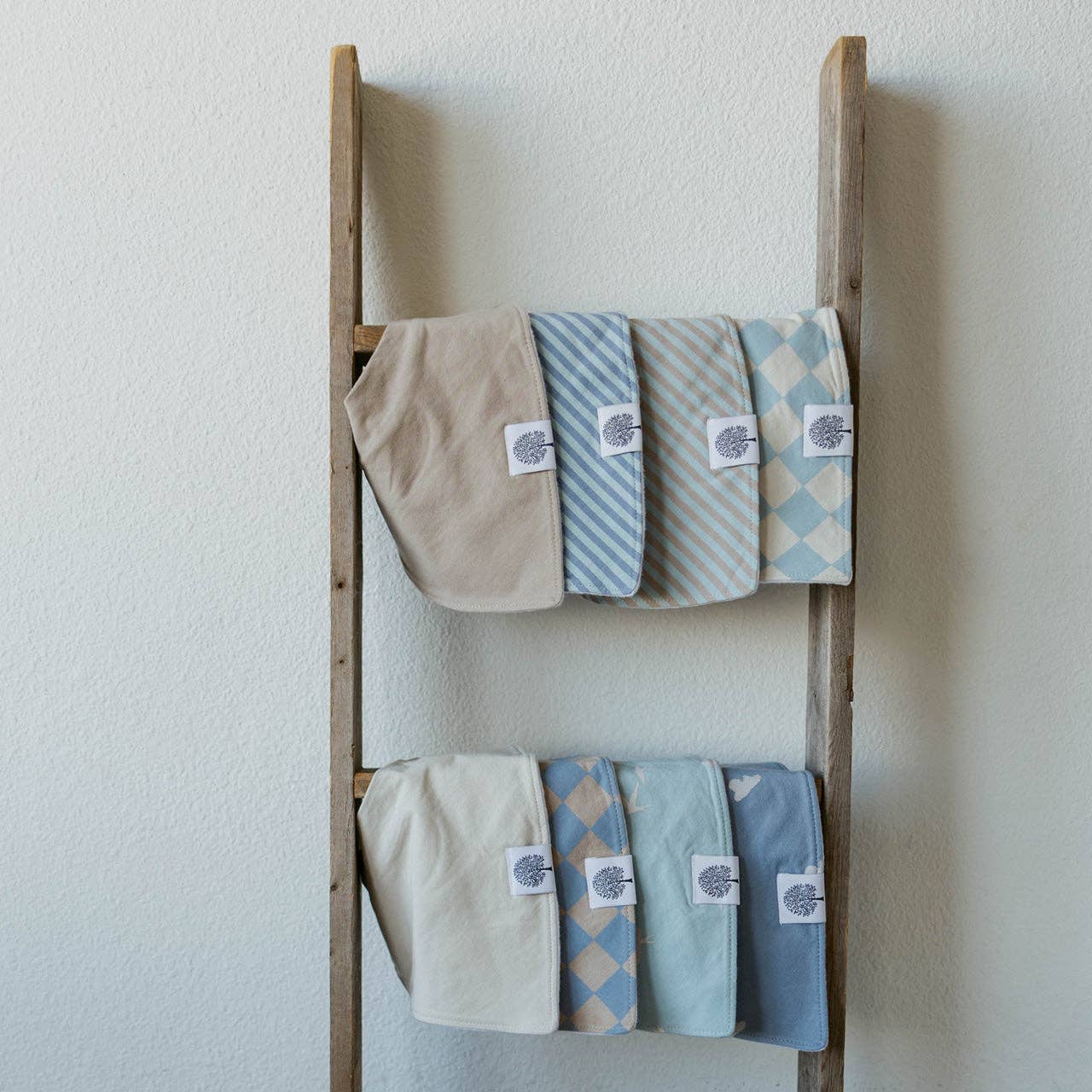 Cloud Bandana Bib Set (8 pack)
