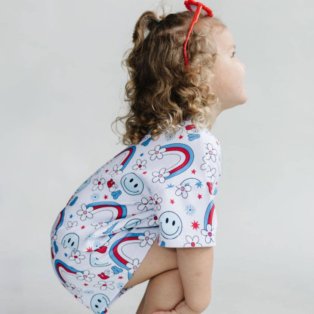 4th of July Kids' Shorts Set | Little Miss USA