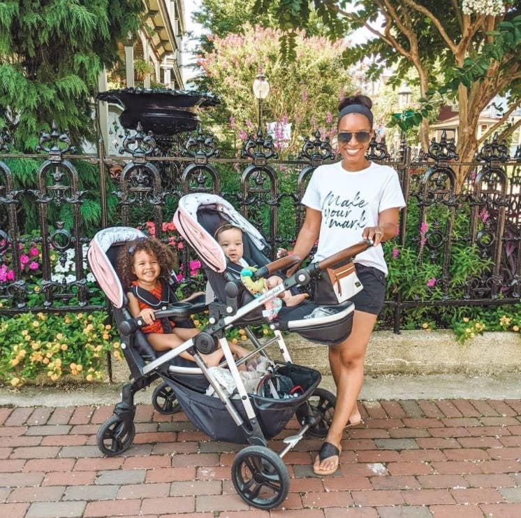Coffee & Cream Travel Stroller + Wagon Caddy
