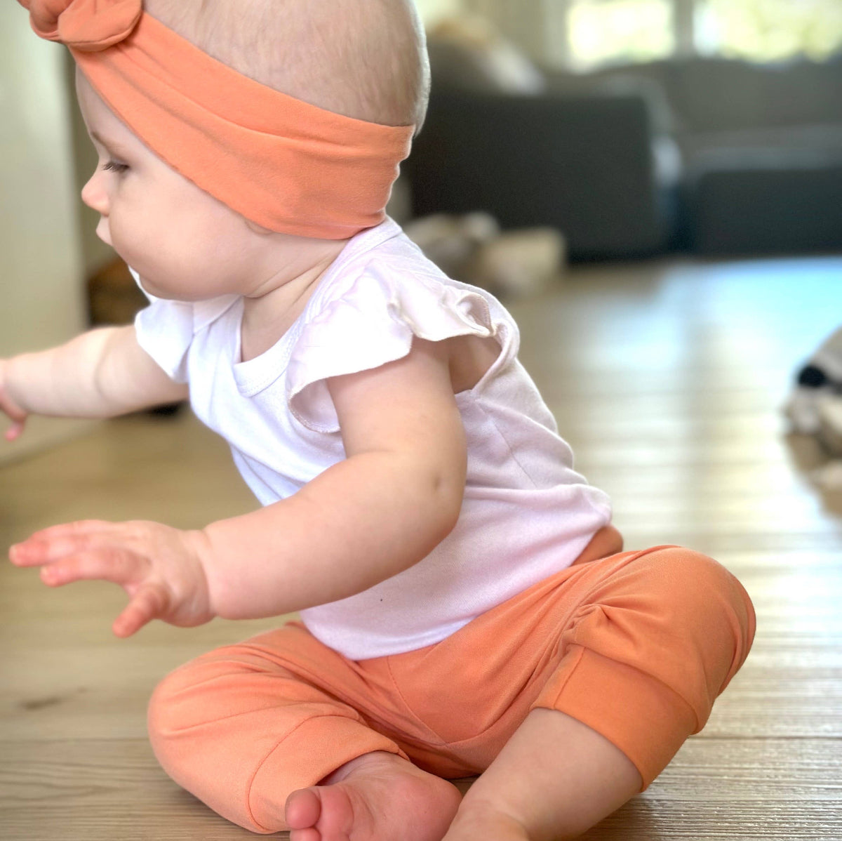 Peach • Infant/Toddler Joggers 