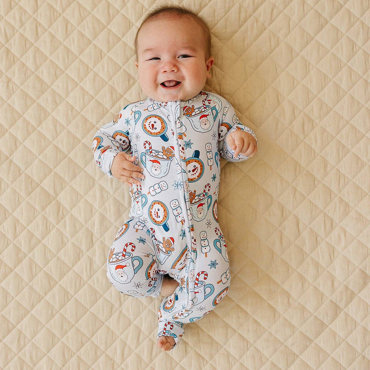 Bamboo Zip Romper | Merry Munchkins