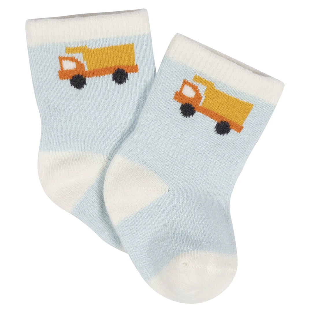 Gerber®
8-Pack Baby Boys Transportation Zone Jersey Wiggle Proof® Socks