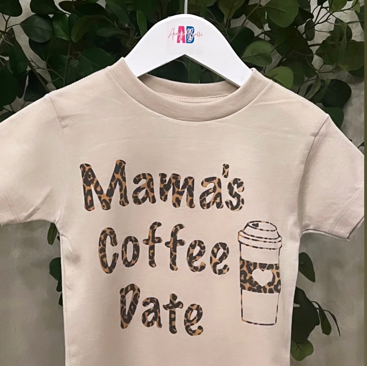 Mama's Coffee Date Tee