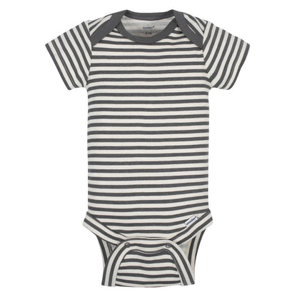 5-Pack Baby Boys Bicycle Organic Short Sleeve Onesies Bodysuits