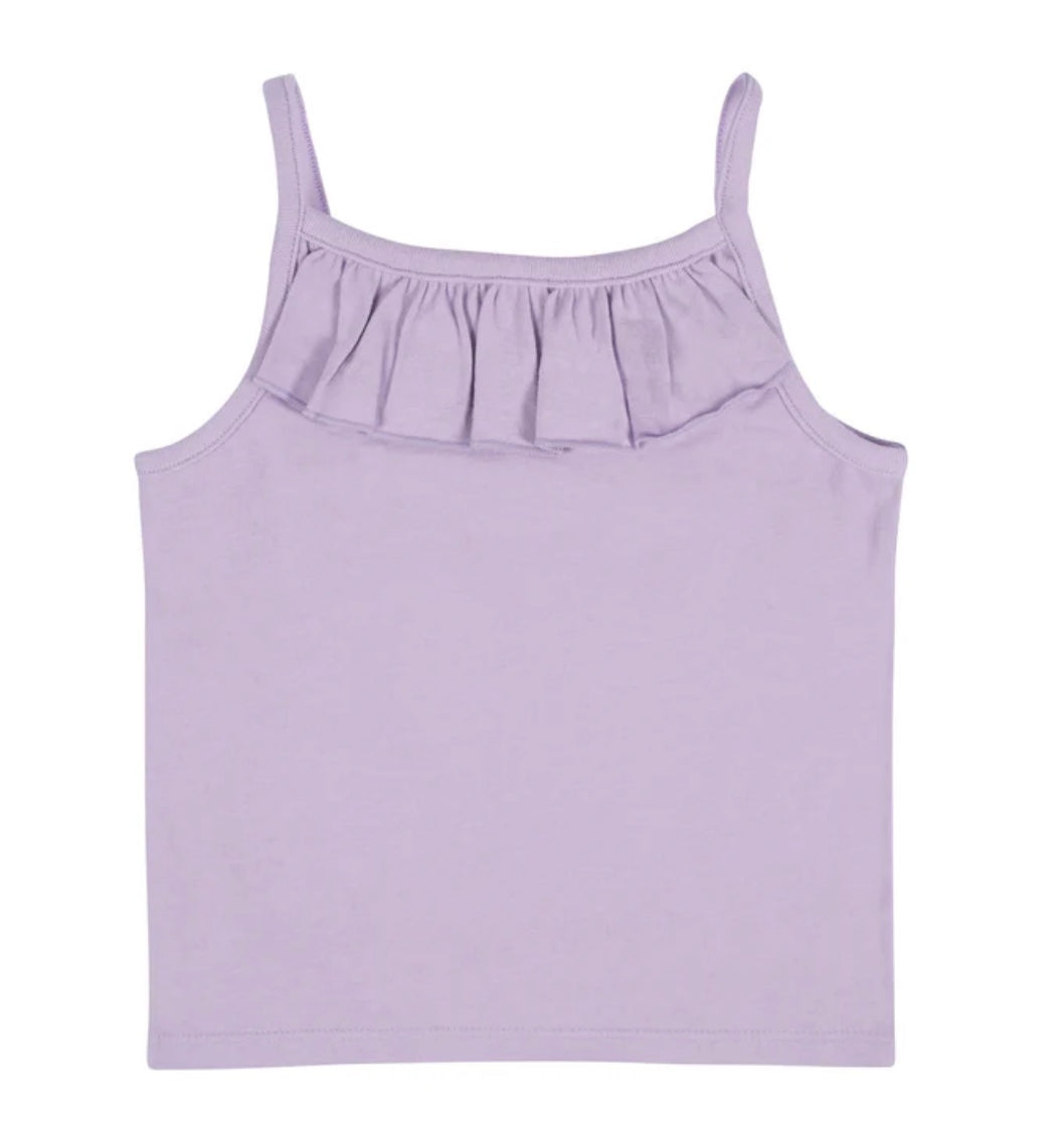 Gerber 2-Pack Infant and Toddler Girls Purple/Pink Sleeveless Tops