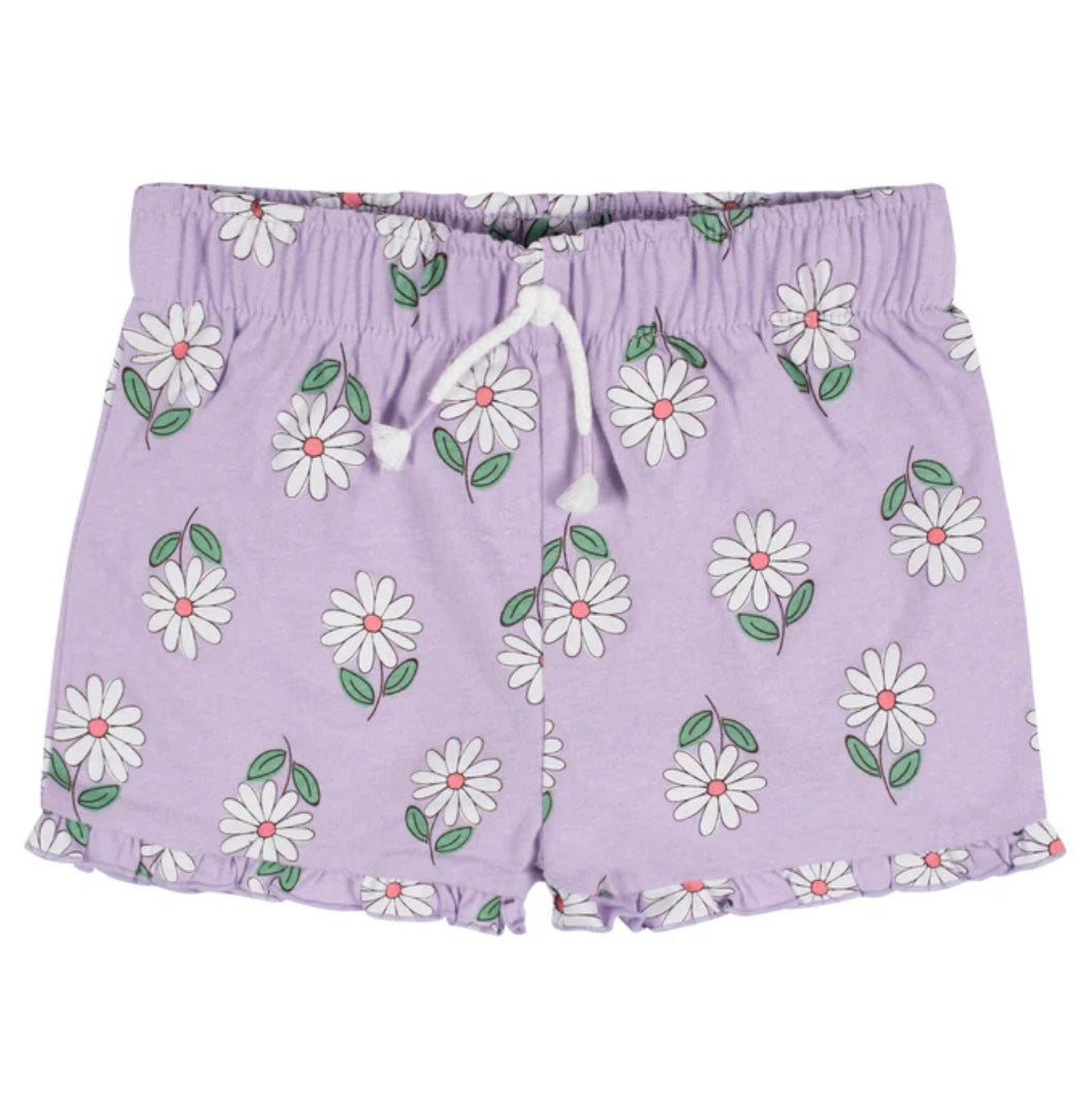 Gerber 2-Pack Baby Girls Pull-On Shorts