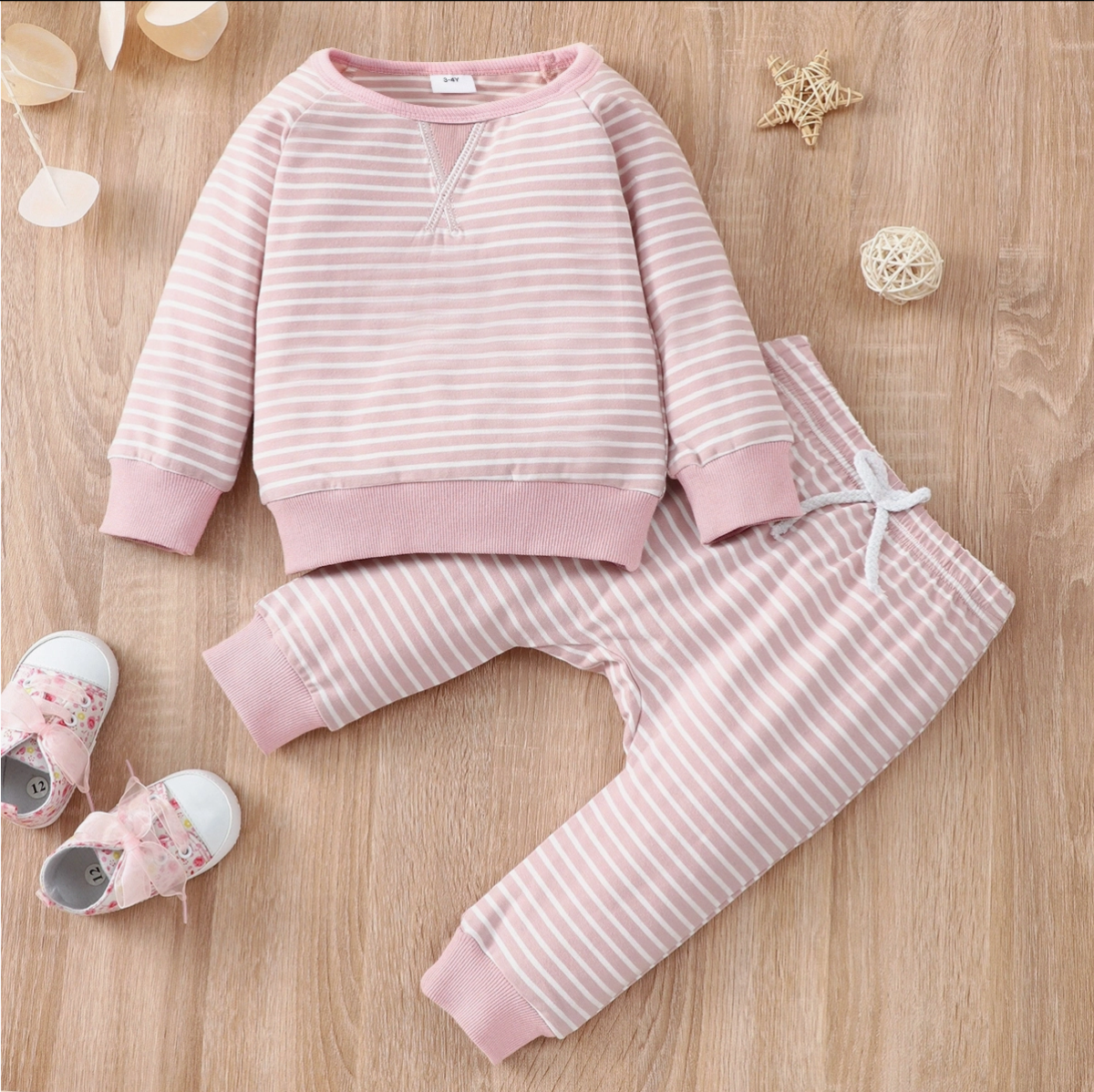 Baby Long-Sleeve Pullover Sets