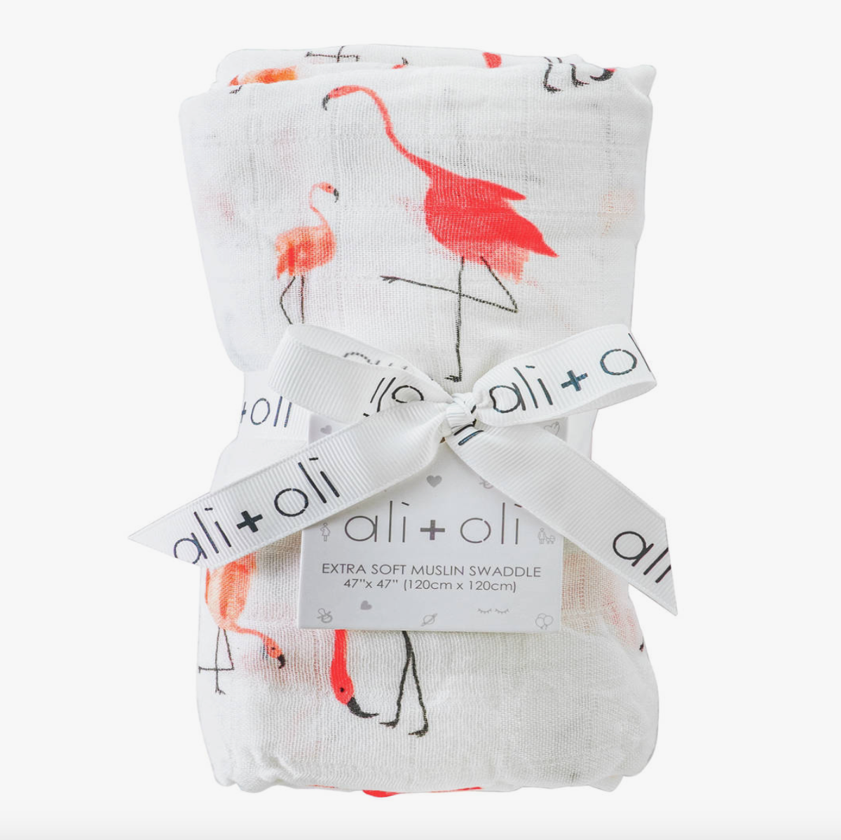 Ali+Oli Muslin Swaddle Blanket