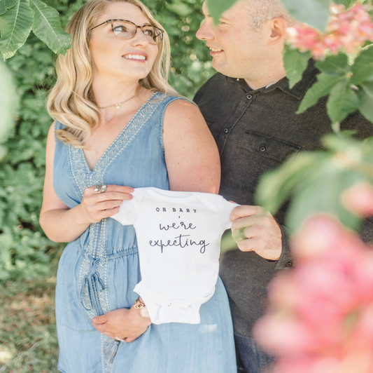 Oh Baby We're Expecting -  Gerber Onesie