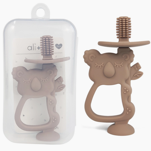 Training Toothbrush Oral Care Koala (Taupe)