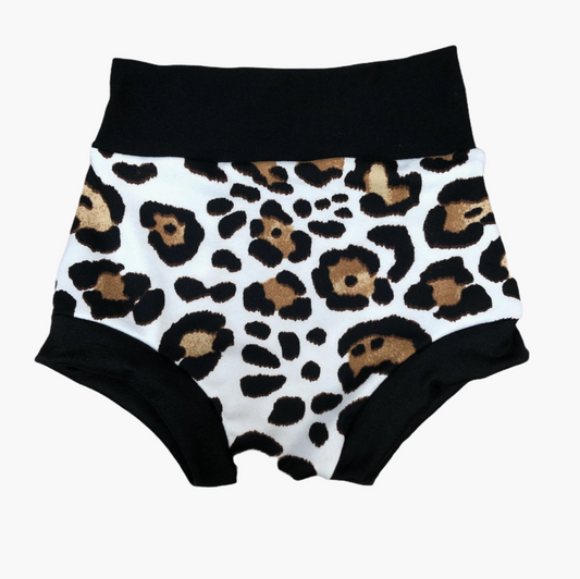 Ivory Cheetah Bummies