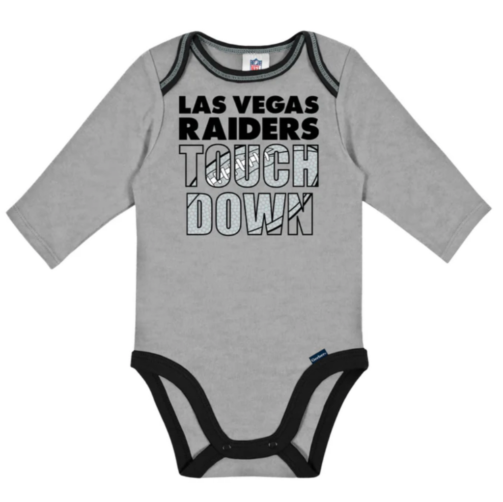 2-Pack Raiders Long Sleeved Onesies - NFL Official - By Gerber