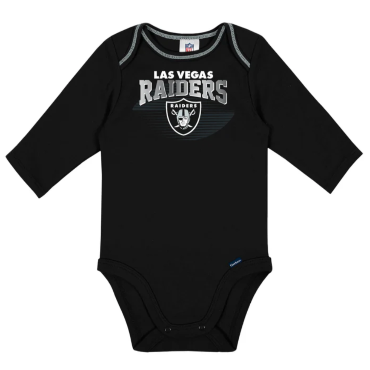 2-Pack Raiders Long Sleeved Onesies - NFL Official - By Gerber