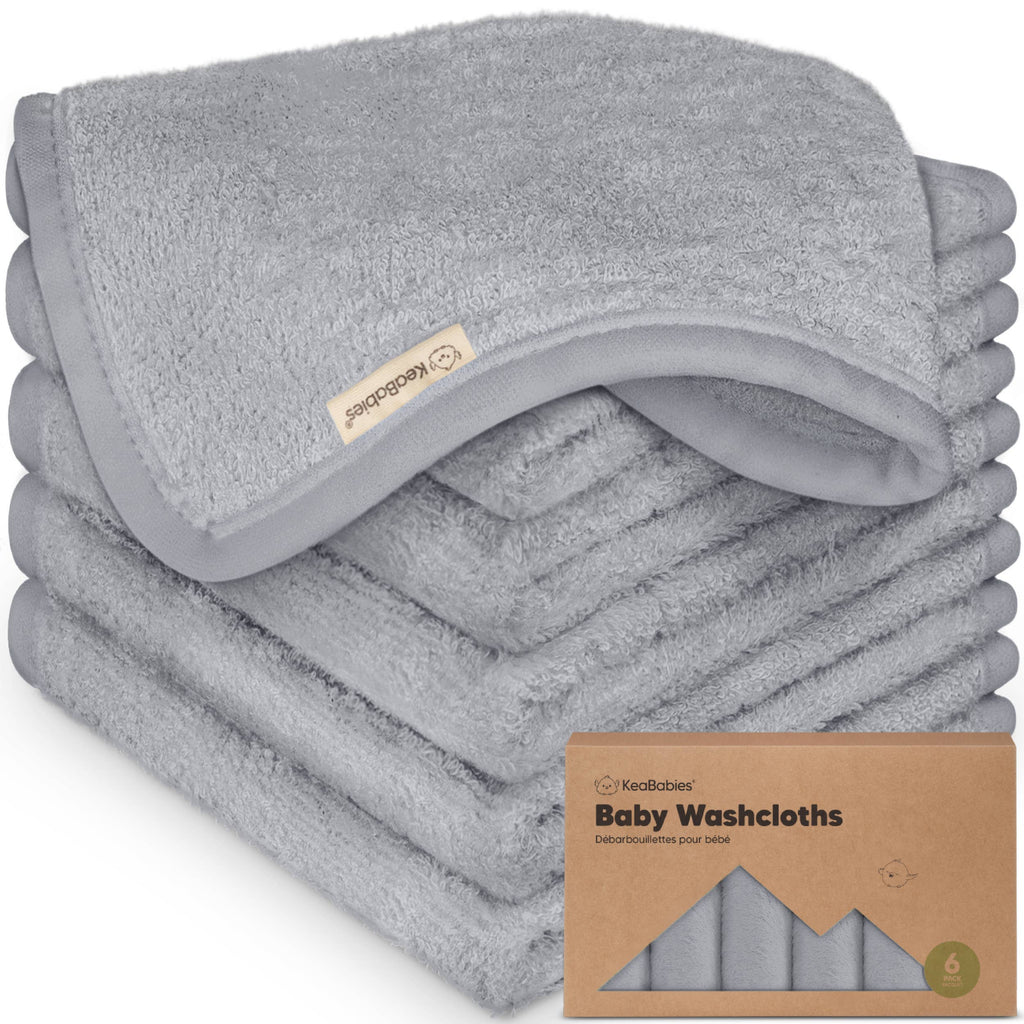 6-Pack Baby Wash Cloths