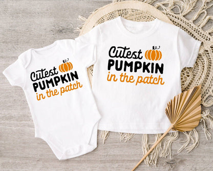 Pumpkin Stripe Bummies Set