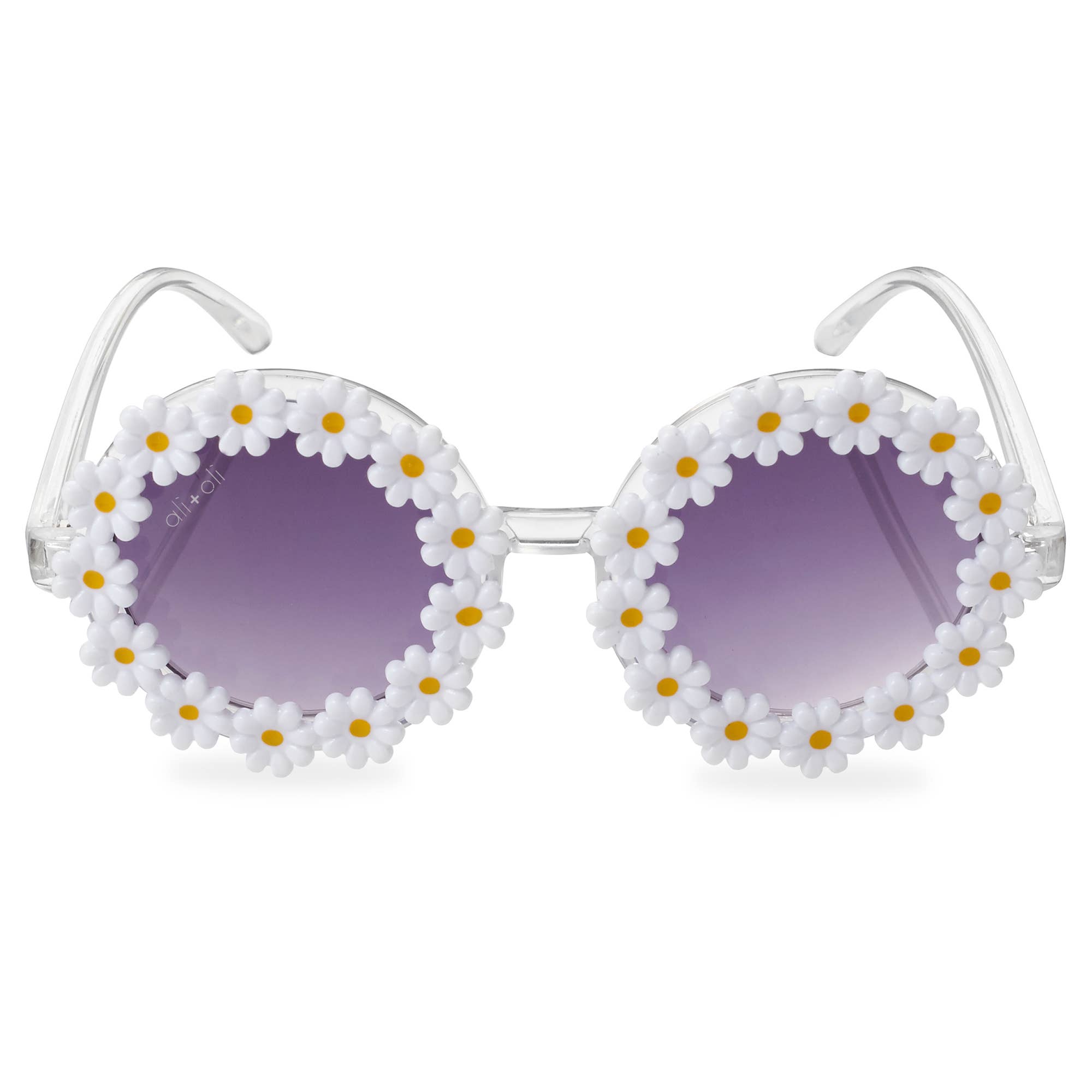 Sunglasses for Kids (Daisy White) Flower Frame