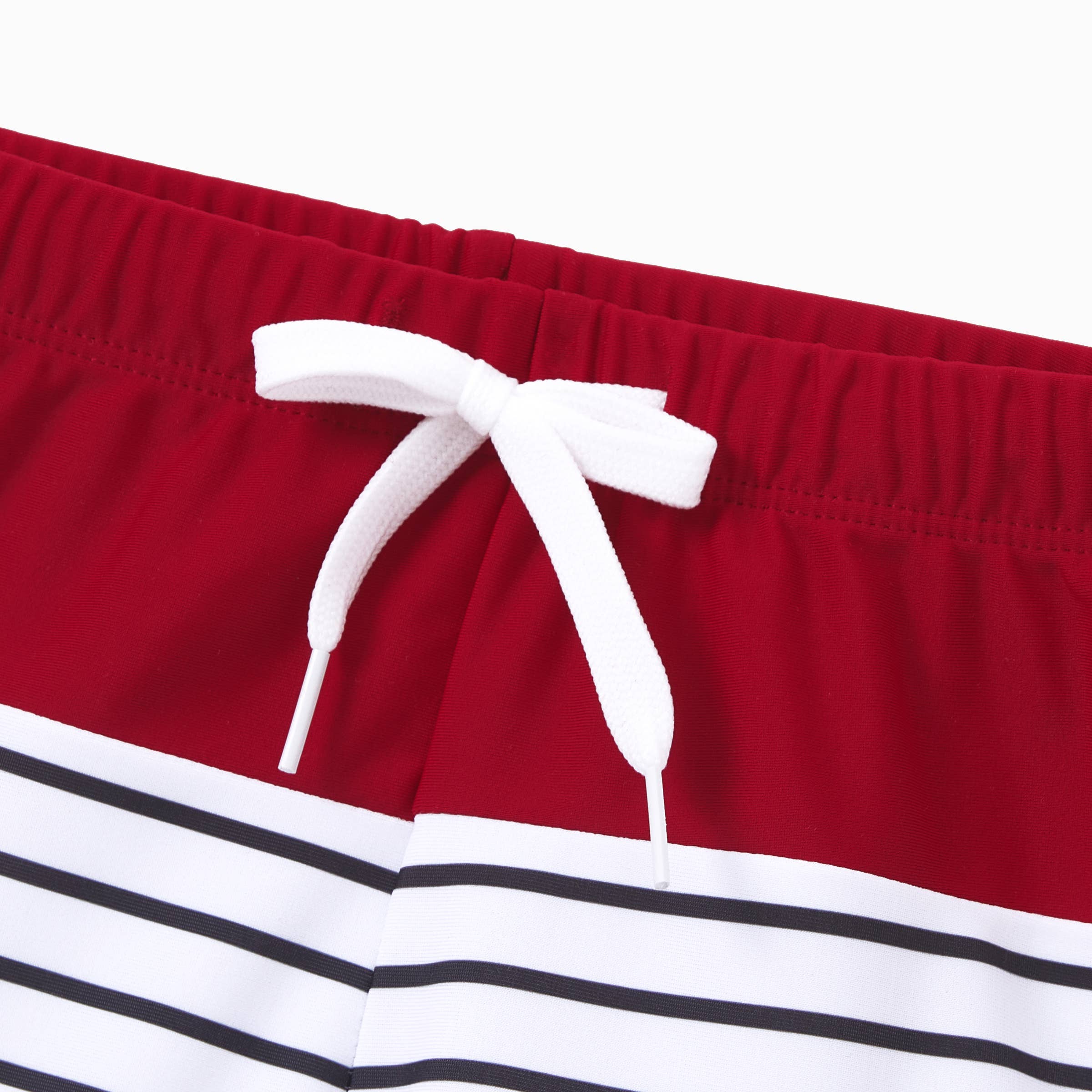Red & White Toddler Trunks