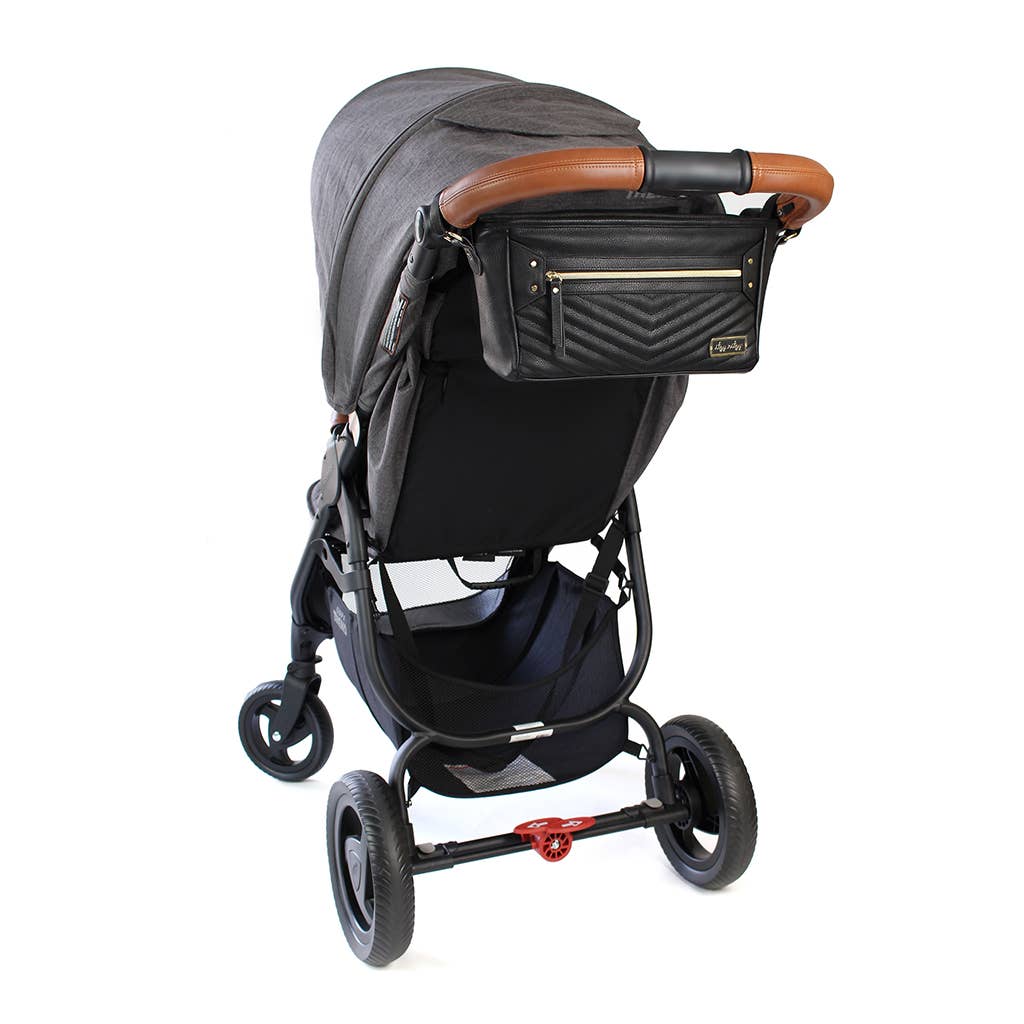 Jetsetter Black Travel Stroller + Wagon Caddy