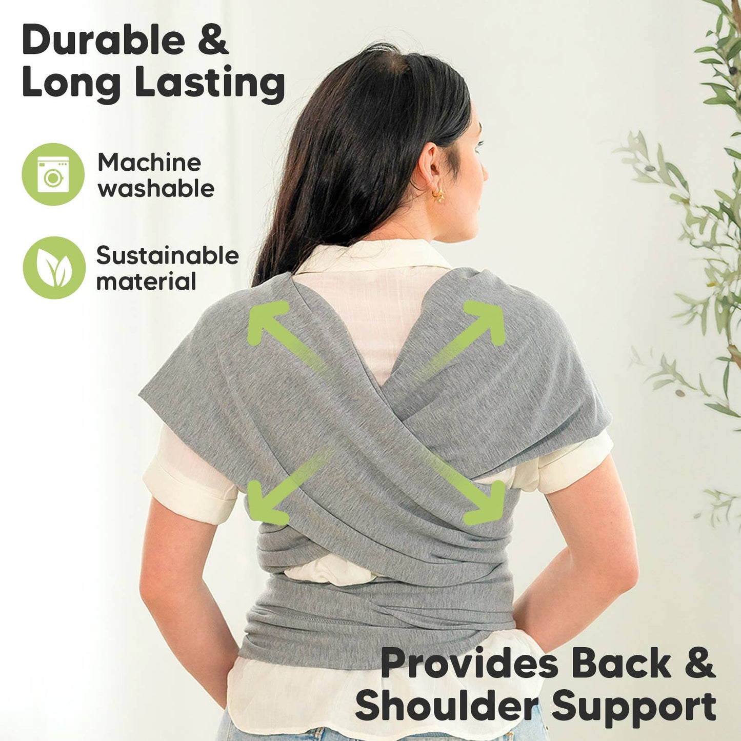 KeaBabies Original Baby Wrap Carrier