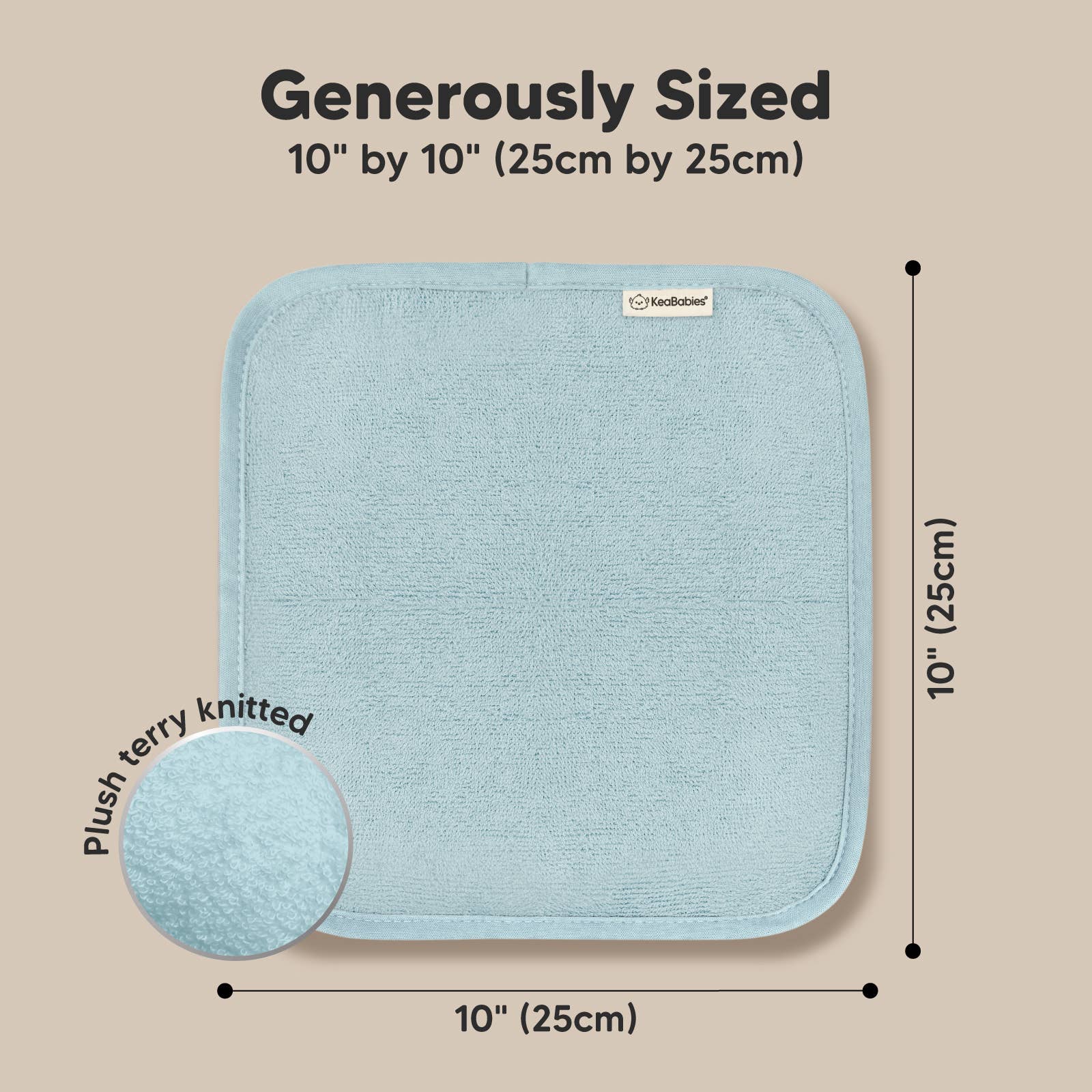 6-Pack Baby Wash Cloths