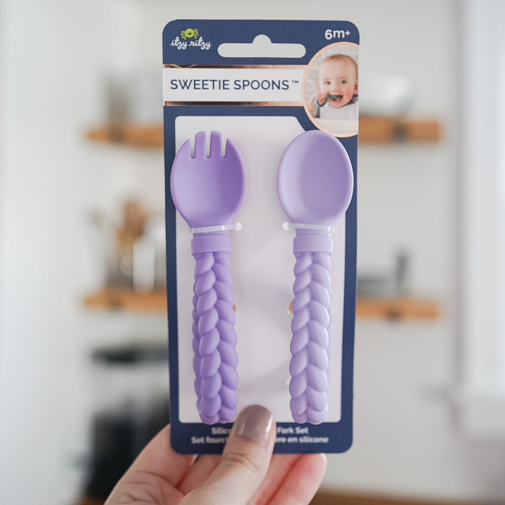 Itzy Ritzy Sweetie Spoons™ Spoon + Fork Set